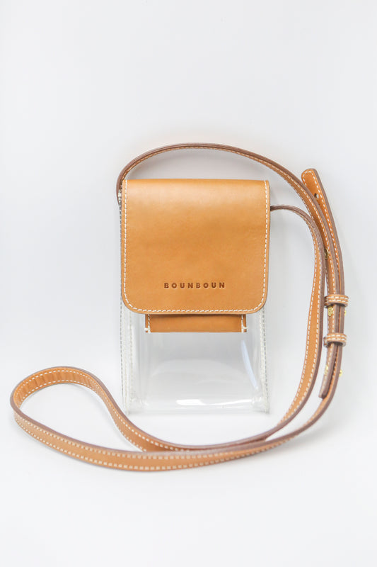 GLASS PHONE CROSSBODY BAG
