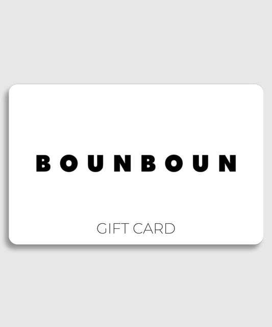 BOUNBOUN GIFT CARD